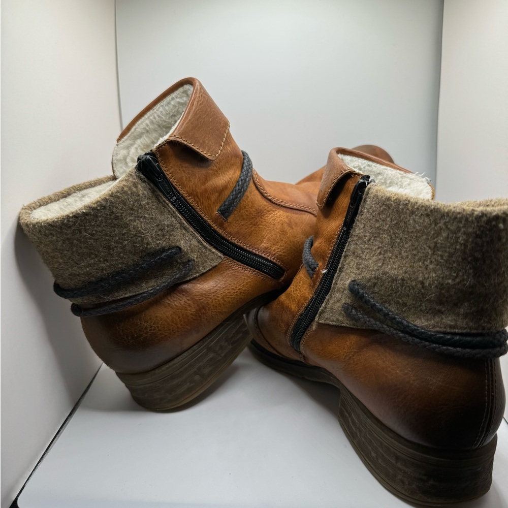 Rieker soft leather boots 42